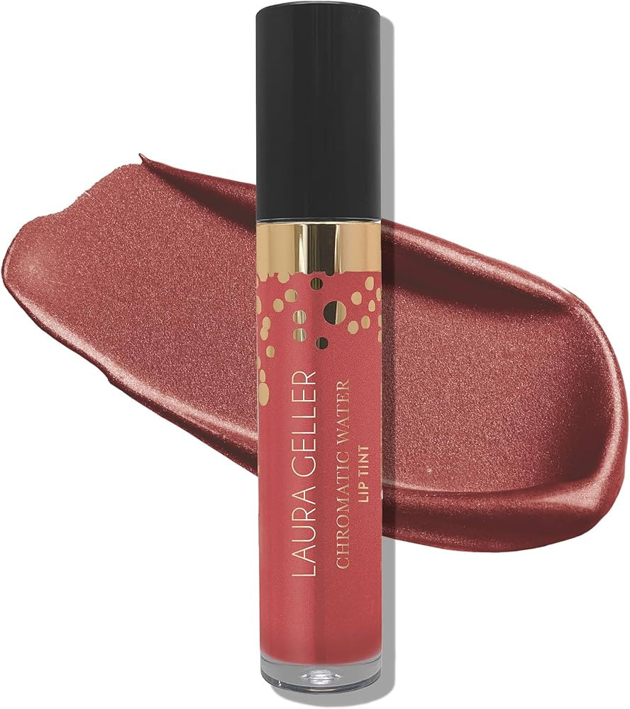 LAURA GELLER Chromatic Water Lip Tint, Holographic Lip Color, Water-Based Formula to Hydrate Dry ... | Amazon (US)
