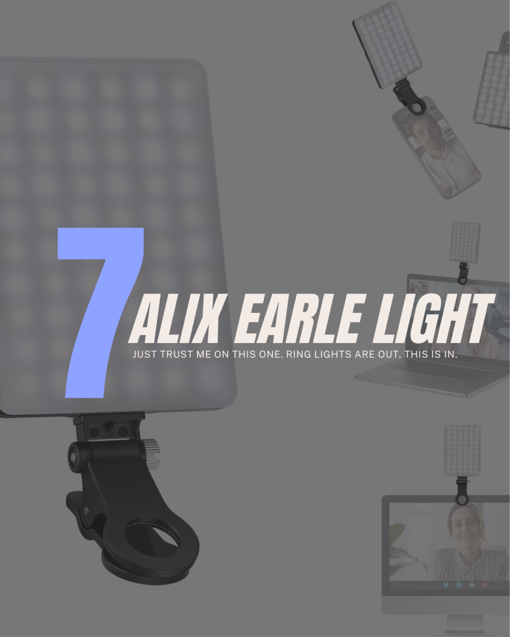 Alix early selfie light