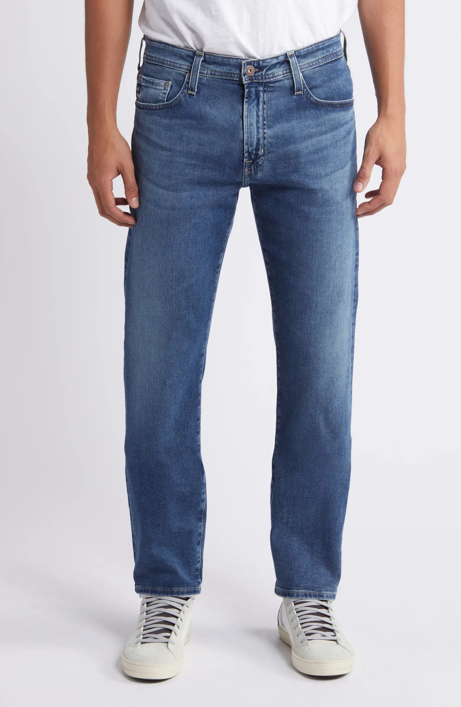 AG Everett AG CLOUD SOFT DENIM™ Slim Straight Leg Jeans | Nordstrom | Nordstrom