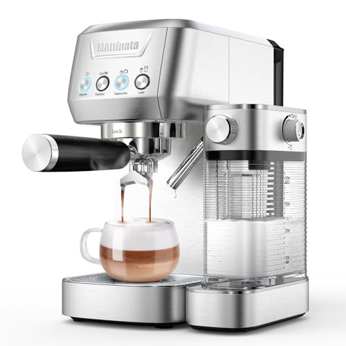 MAttinata Cappuccino Machine 20 Bar, Professional Espresso Machines for Home and Office with Auto... | Amazon (US)