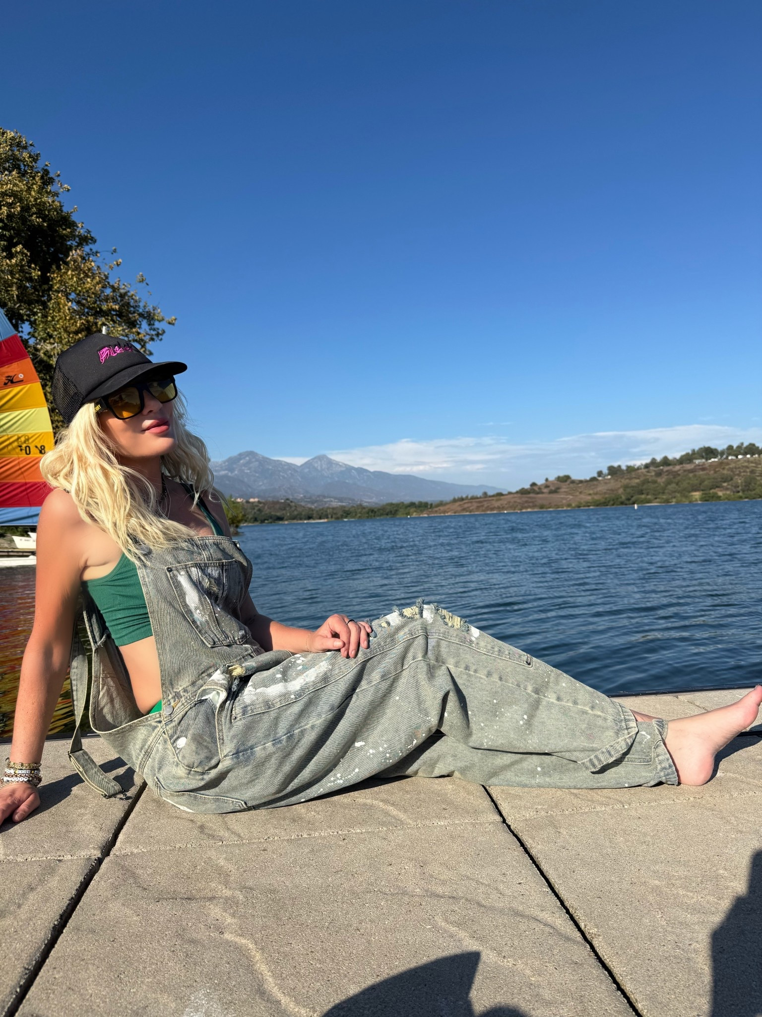 my fave overalls. anytime. anywhere.period 