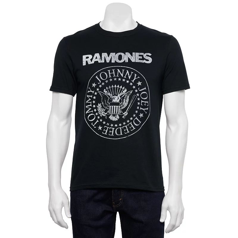 Men's Ramones Seal Tee, Size: XL, Black | Kohl's