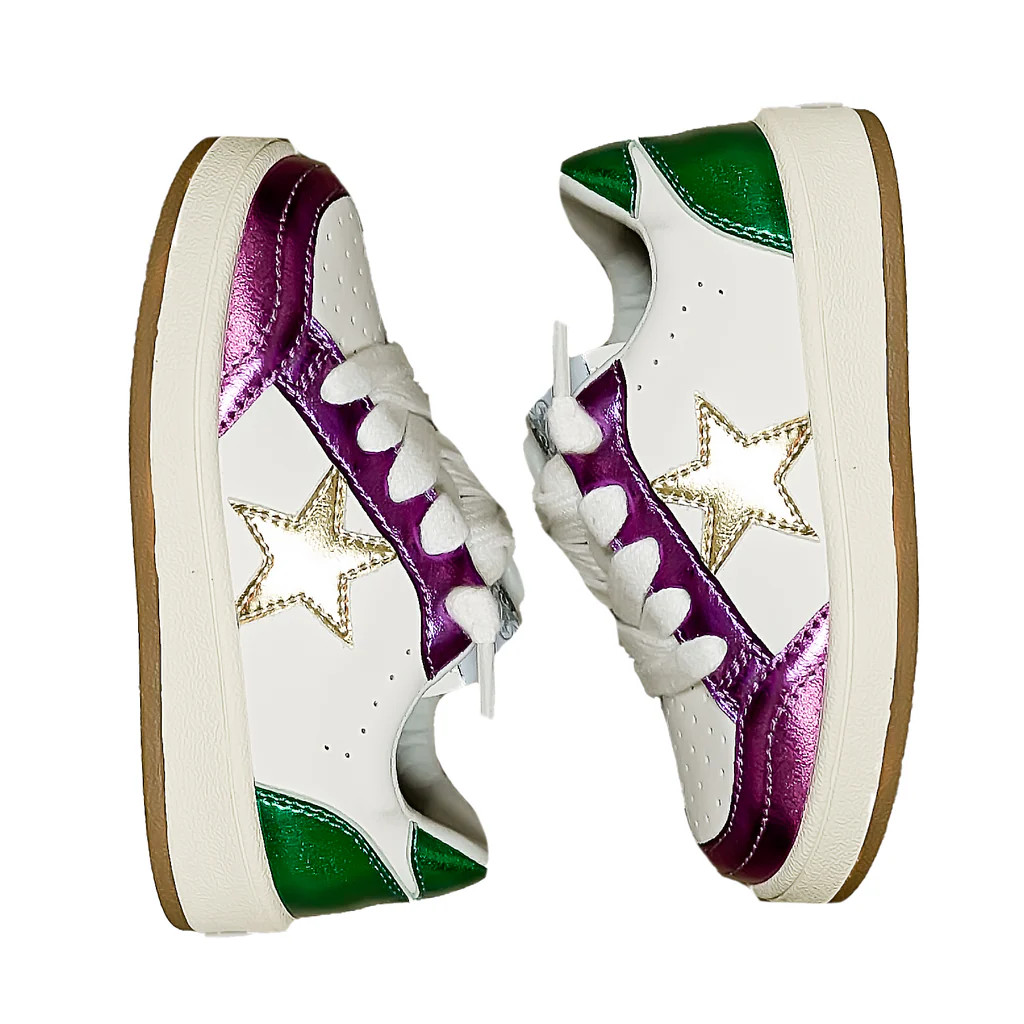 Mardi Gras Sneakers | Belle Cher