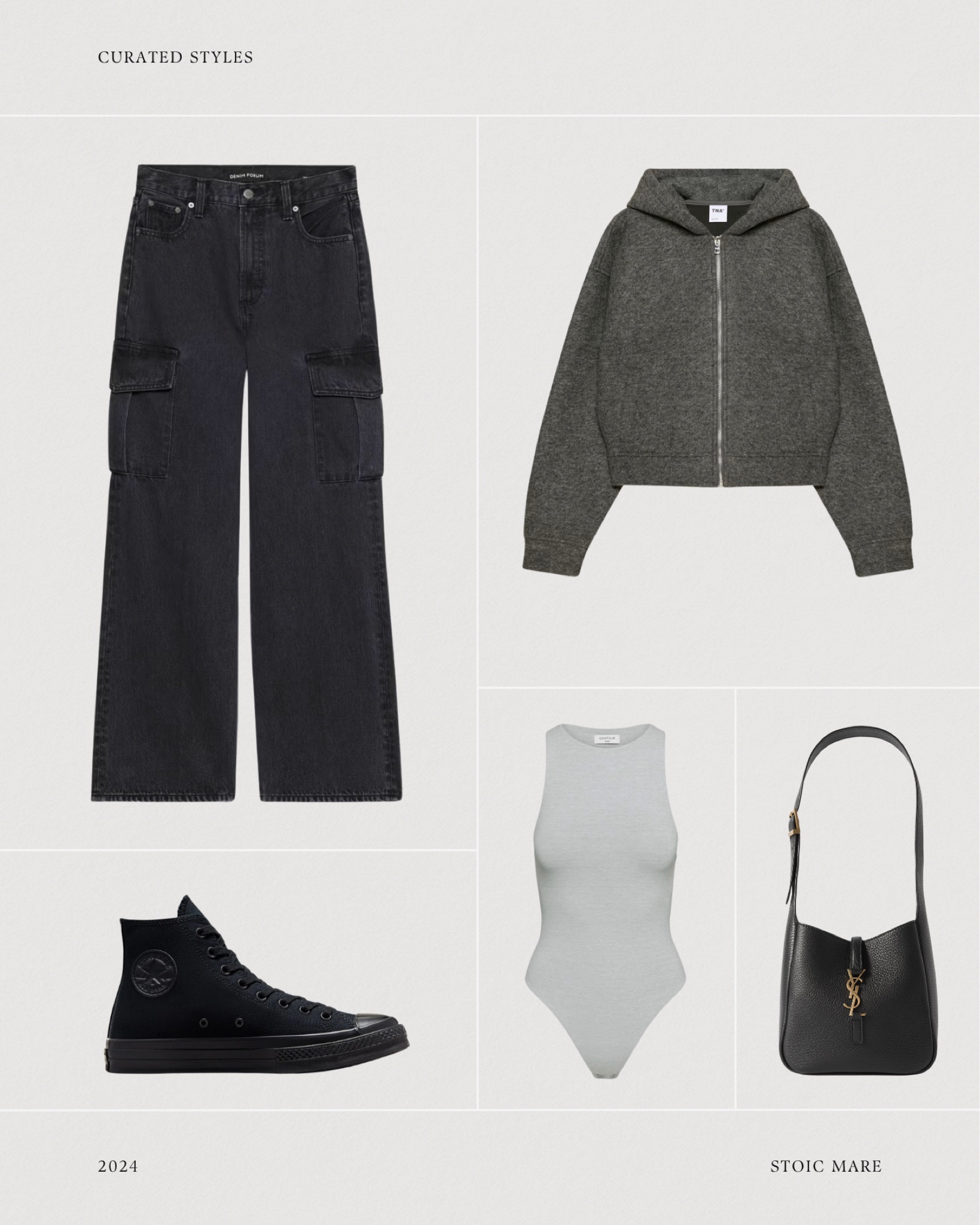 Reliving my 90’s alternative look with this seasons new modern mode. 🤍 Can’t beat a classic canvas Converse high top! 

#LTKFindsUnder100 #LTKStyleTip #LTKShoeCrush