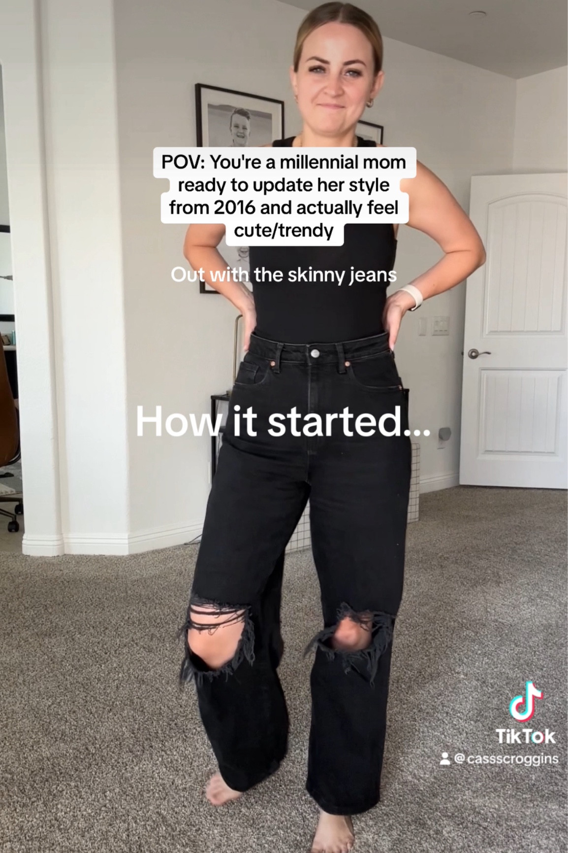 The fit that started it all!!
Jeans are originally from Target but are unavailable now but linked Abercrombie “the loose" jeans which have the most similar fit!!

#LTKFindsUnder100