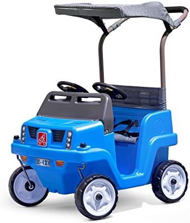 Step2 Side-by-Side Push Around SUV | Two-Seater Toddler Push Car | Blue | Amazon (US)