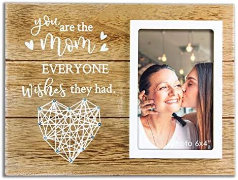 VILIGHT Mom's Picture Frame Birthday Gifts from Daughter Son - Present for Mother In Law Stepmoms... | Amazon (US)