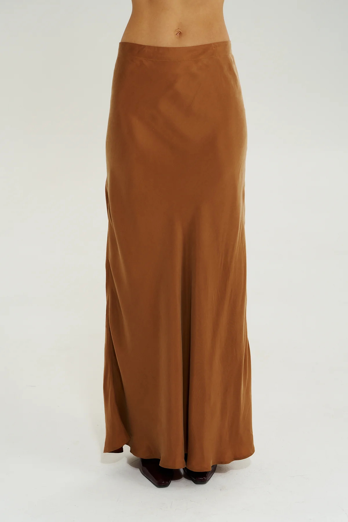 HEIDI MAXI SKIRT - TOFFEE | Summi Summi