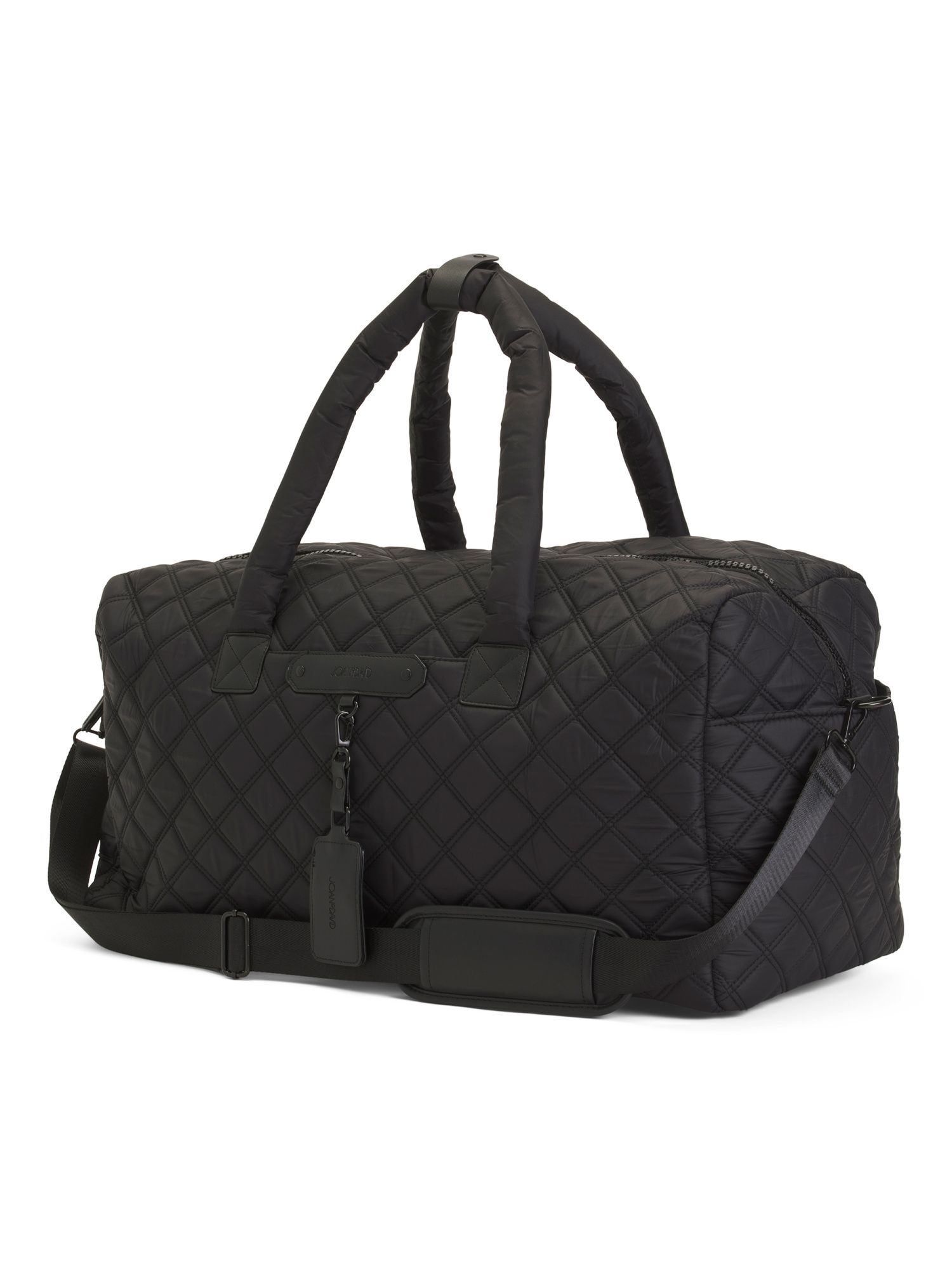 22in Quilted Nylon Duffel With Slip Front Pocket | Handbags | Marshalls | Marshalls