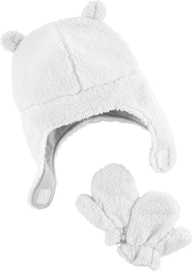 Simple Joys by Carter's Unisex Toddlers and Babies' Hat and Mitten Set | Amazon (US)