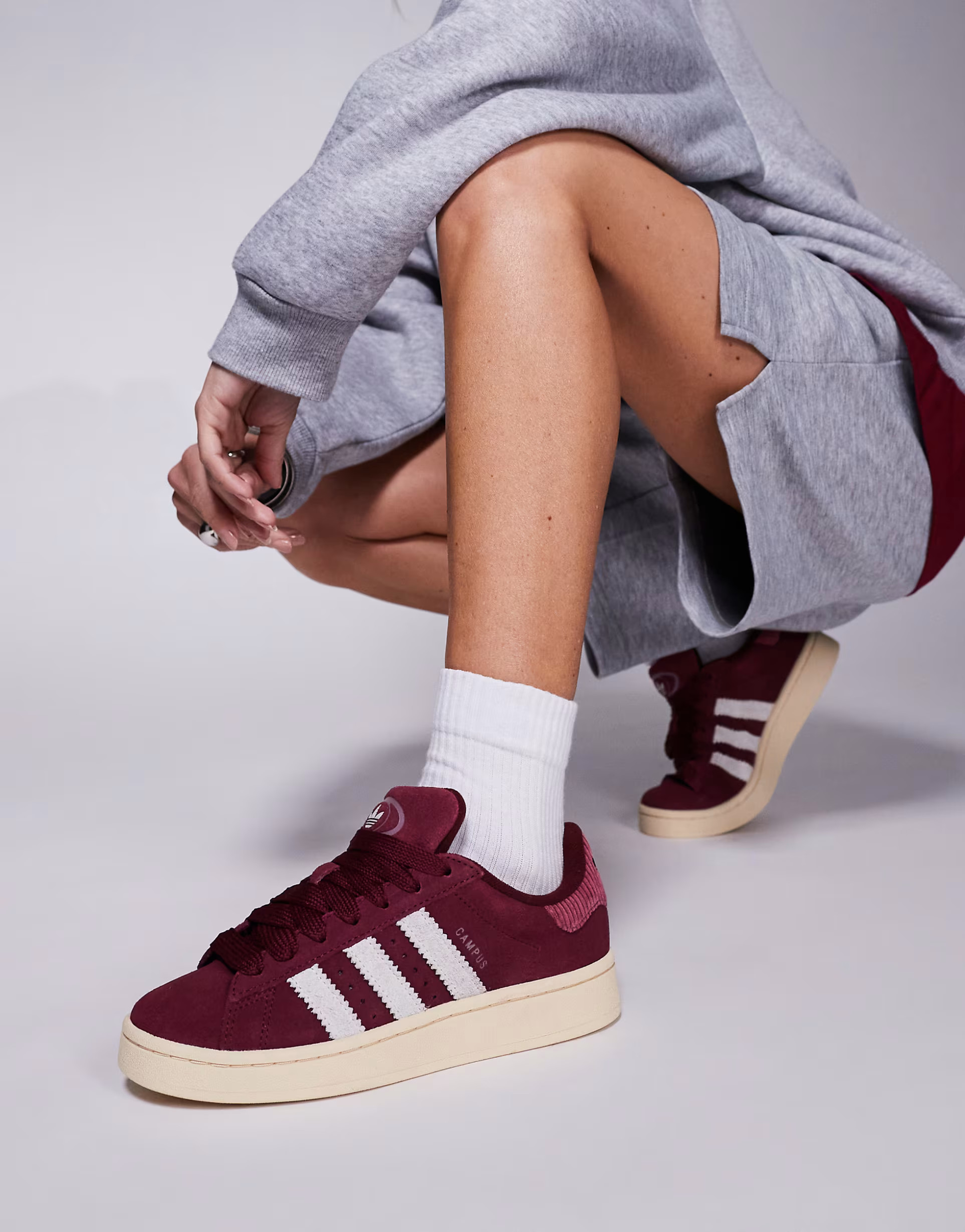 adidas Originals Campus 00s sneakers in burgundy | ASOS (Global)
