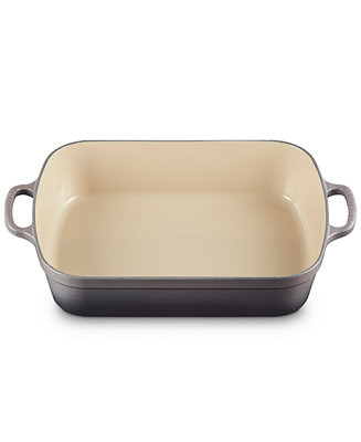 Enameled Cast Iron 5.25-Quart Rectangular Roaster | Macy's