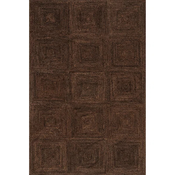 Marjorine Tiled Jute Area Rug | Wayfair North America