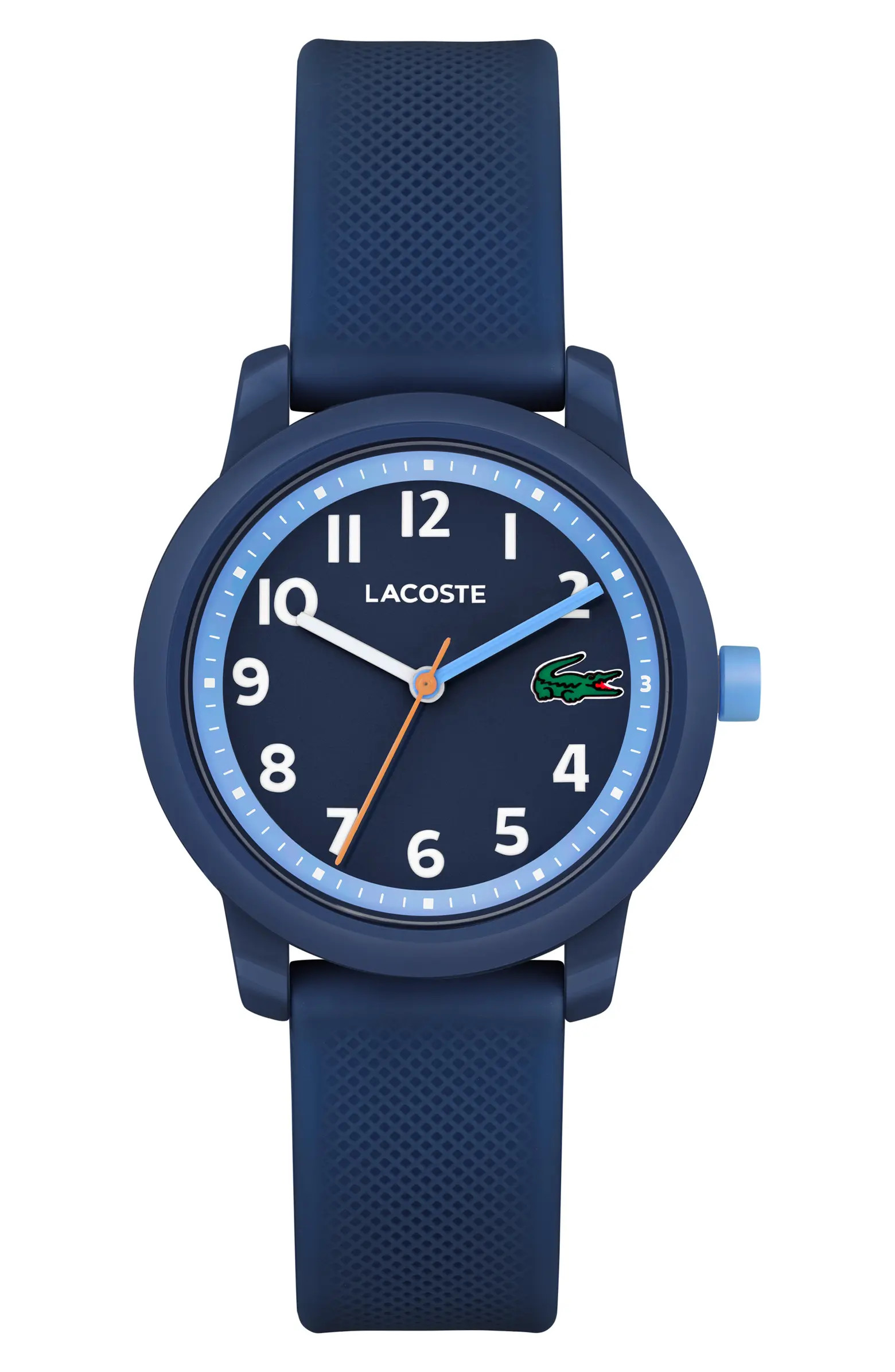 Kids' 12.12 Silicone Strap Watch, 33mm | Nordstrom
