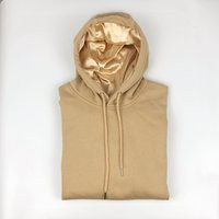 Satin Lined Hoodie Unisex-Thick-Khaki Color | Etsy (US)