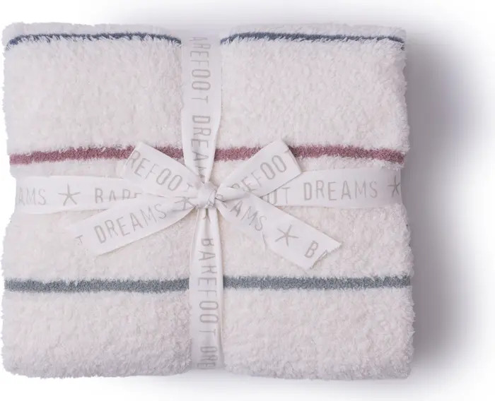 Barefoot Dreams® CozyChic® Rainbow Stripe Throw Blanket | Nordstrom | Nordstrom