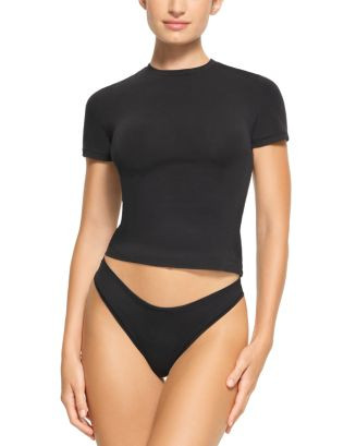 SKIMS Cotton Jersey Short Sleeved Tee     | Bloomingdale's SKIMS | Bloomingdale's (US)