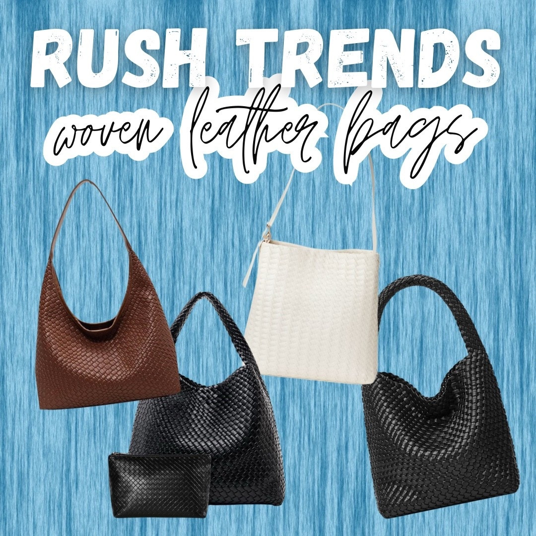 Love the trend of the woven faux leather bags!  They are trending with the college age girls and so cute! 

#LTKFindsUnder50 #LTKItBag #LTKMidsize