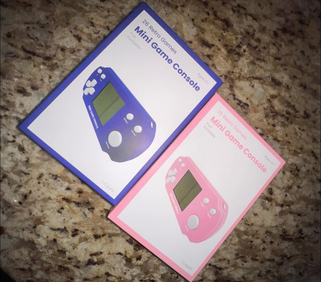 These mini game consoles with 26 preloaded games 

#LTKKids