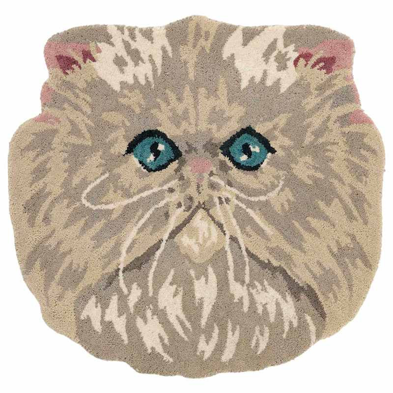 Neutral Persian Shaped Accent Rug, 28x30 | At Home