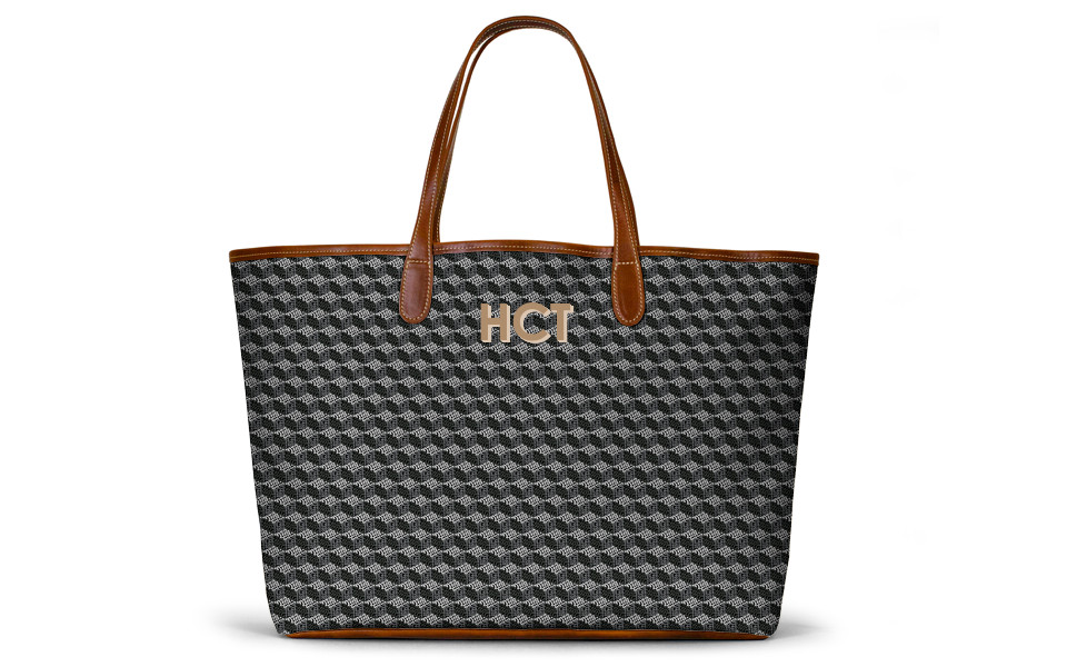 St. Anne Tote - Monogram Stripe | Barrington Gifts