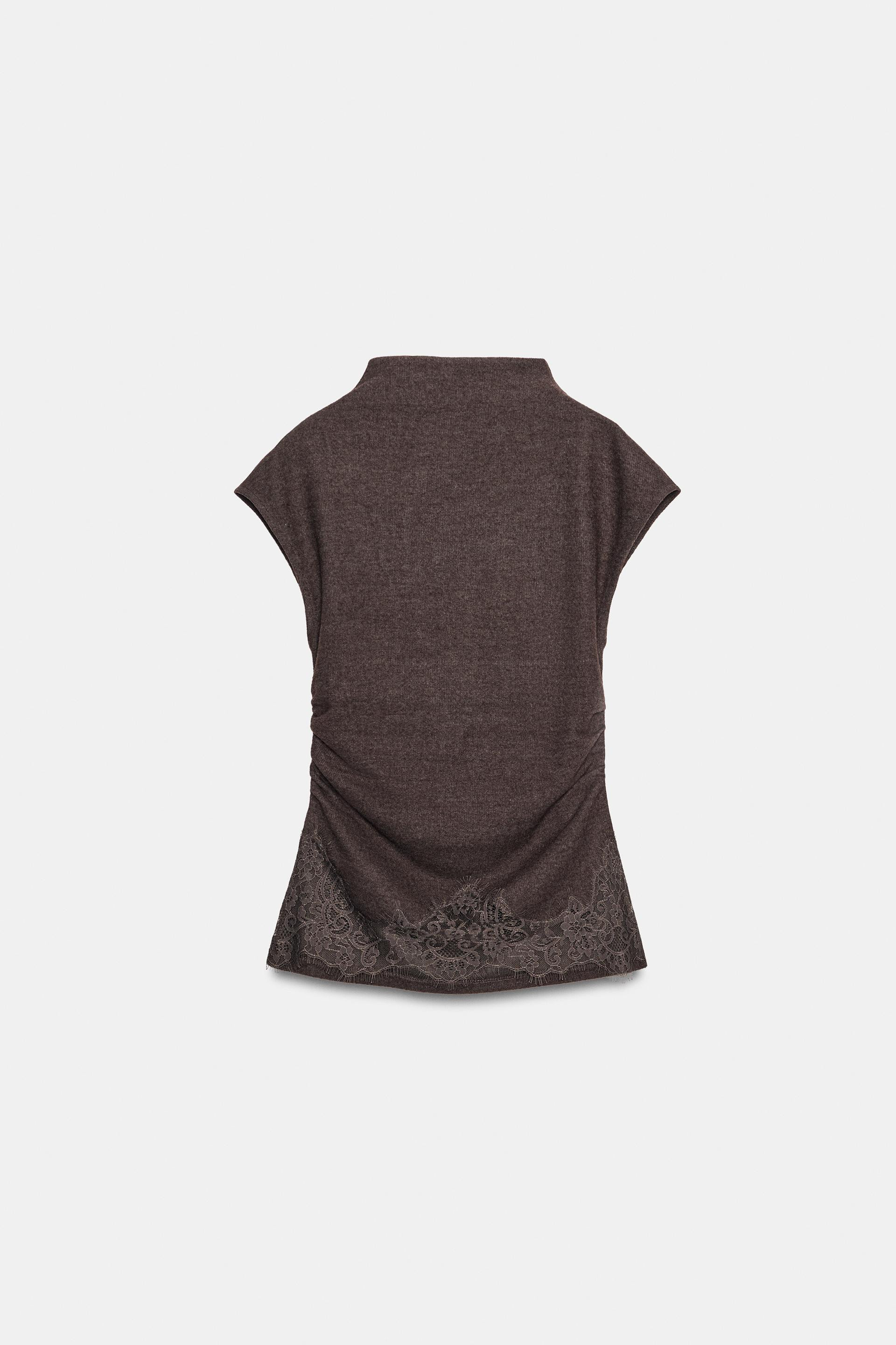 SOFT LACE TOP | Zara US