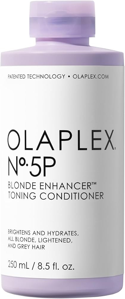 Olaplex No. 5P Blonde Enhancer Purple Toning Conditioner, Repairs, Hydrates, & Brightens All Blon... | Amazon (US)