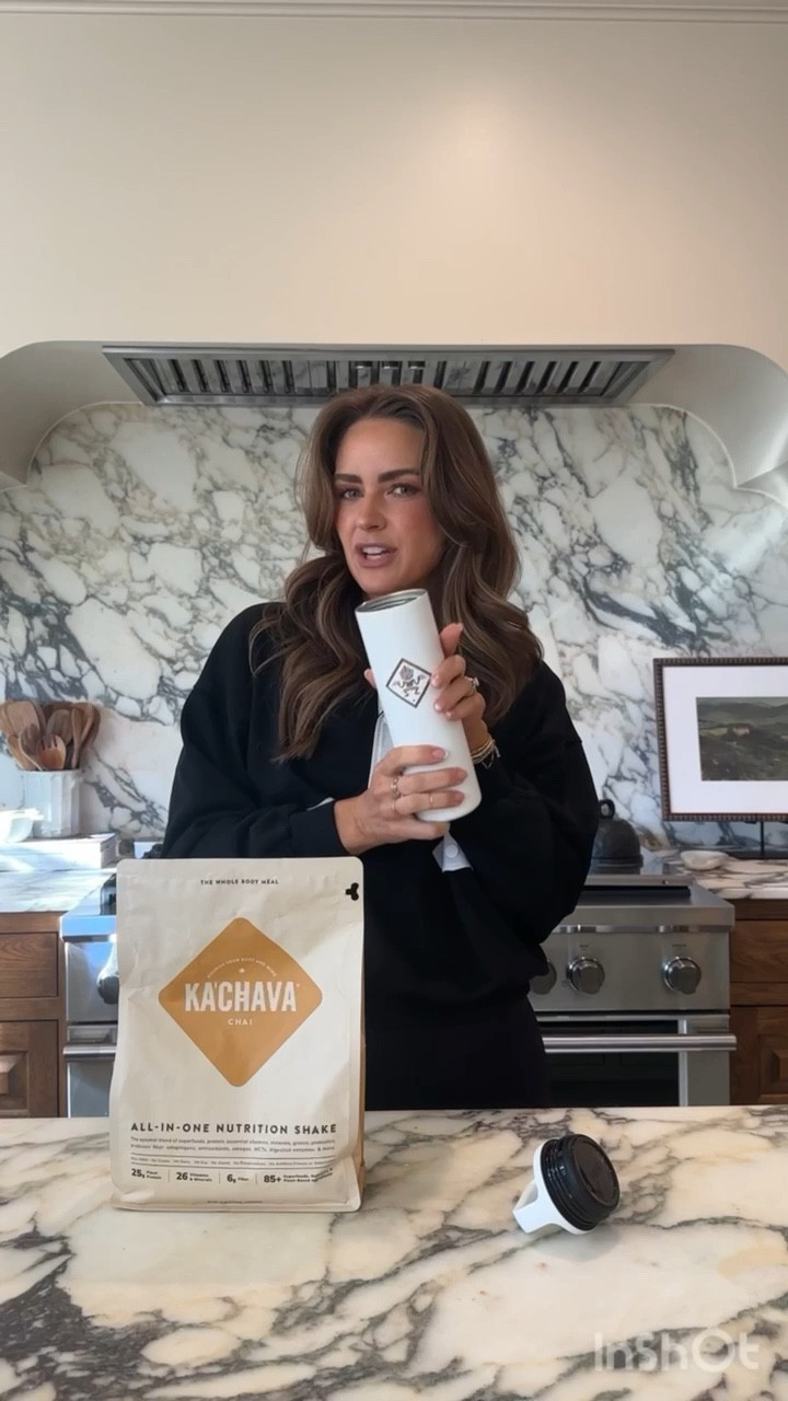 @kachava is a whole body meal loaded with vitamins, minerals, & fiber. 

You can save $20 off your first two bags with code: ALOPROFILE20 if you want a small way to prioritize your nutrition. #protein #morningroutine

#LTKmomlife #LTKmorningroutine #LTKdayinmylife
