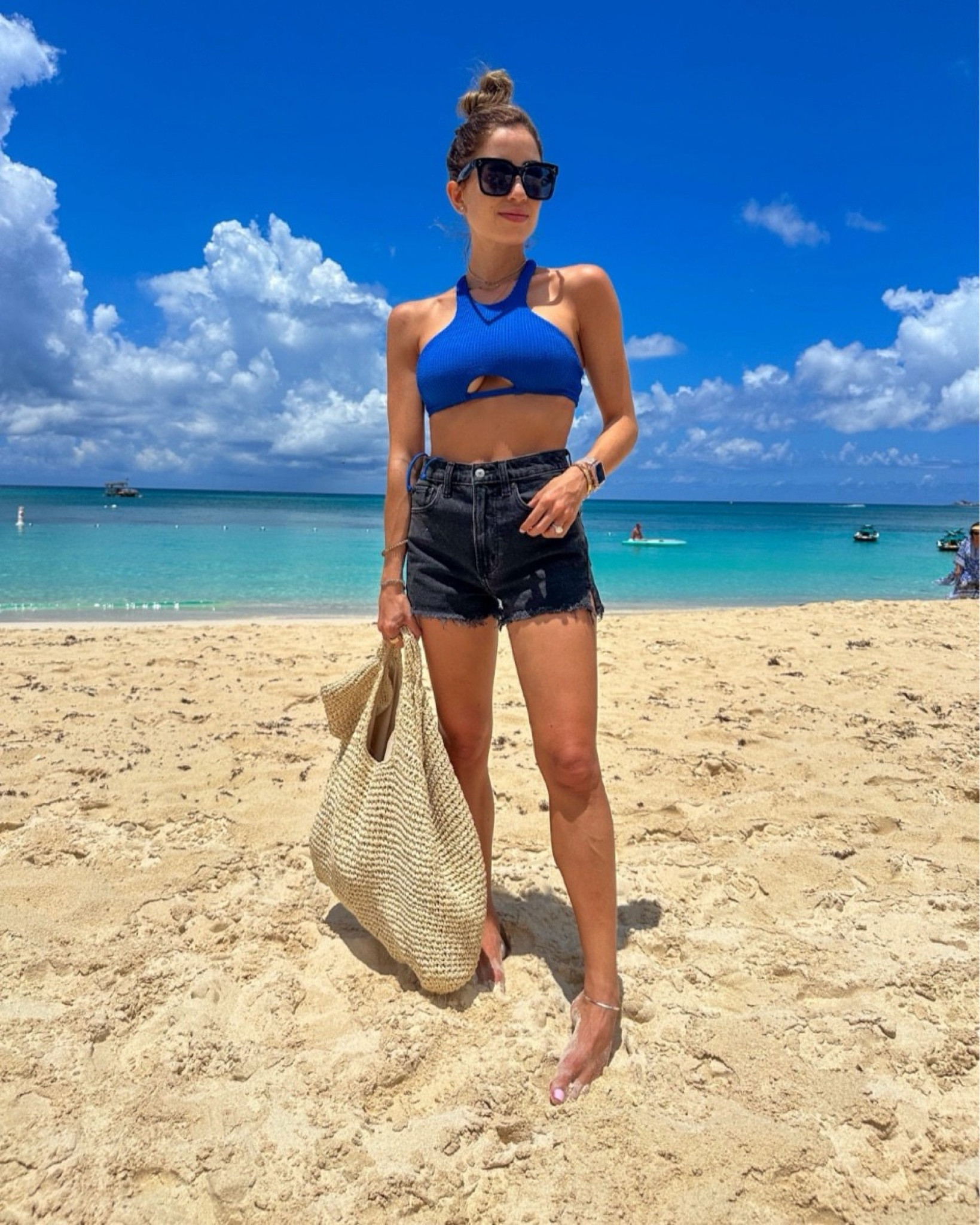 Amazon sunglasses, black denim shorts size 23o on sale petite friendly vacation  

#LTKsalealert #LTKfindsunder100 #LTKfindsunder50