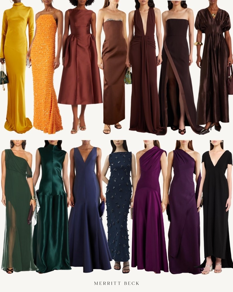 Fall wedding guest dresses 🍂🍁✨

#LTKWedding