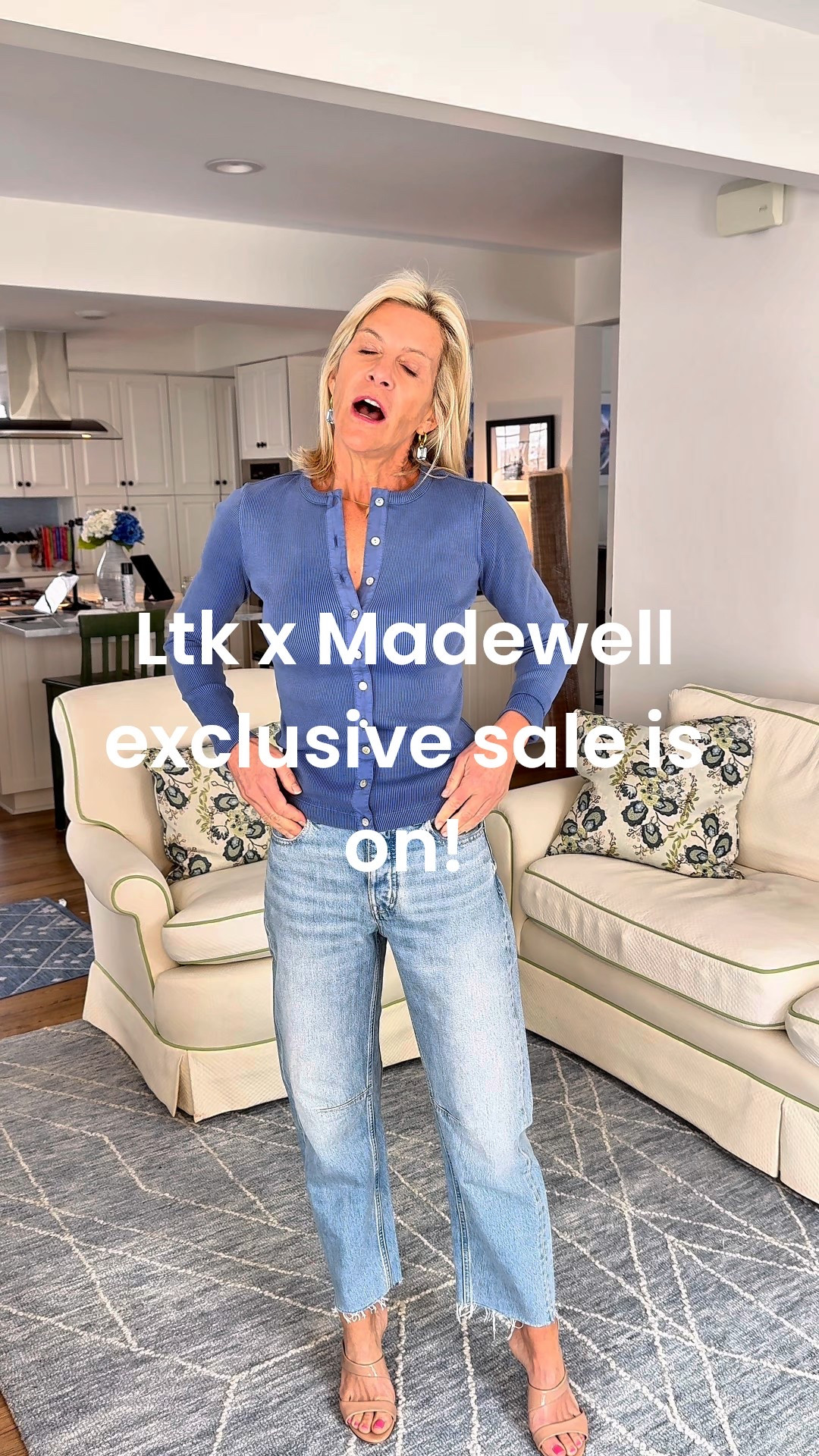 The madewell x LTK sale is happening now!  I’ve work these Jean non stop with heels, flats and sandals.  This blue shirt is 1000000% better in person! 

#LTKxMadewell #LTKFindsUnder50 #LTKOver40