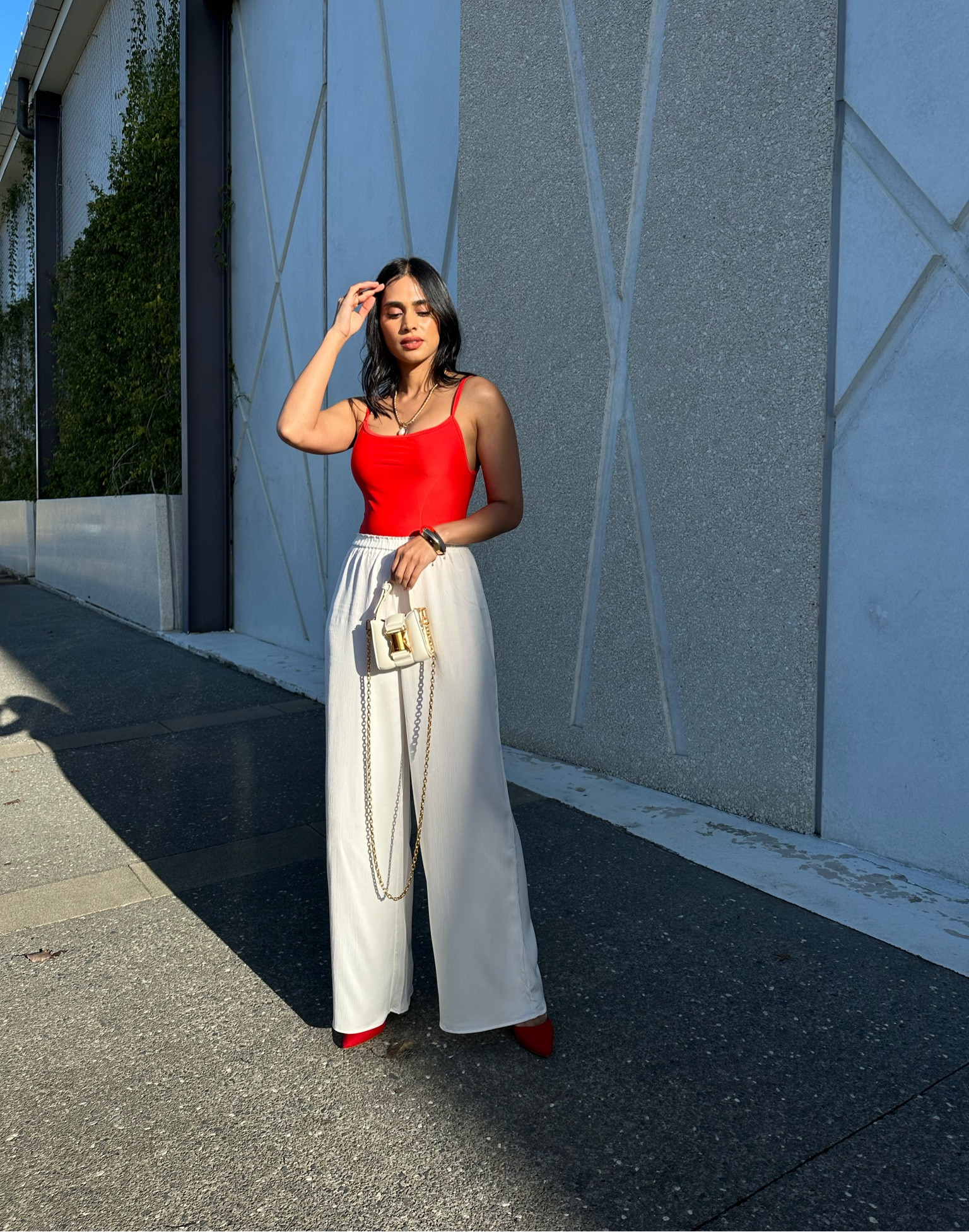 Is it giving Baywatch swimsuit or it giving red hot spaghetti top?? 

Use that one piece swim suit as body suit pair it with classic white pants and some gold jewellery and you are ready for a dinner date, rooftop bar or for a night at the beach club 

#LTKstyletip #LTKswim #LTKaustralia