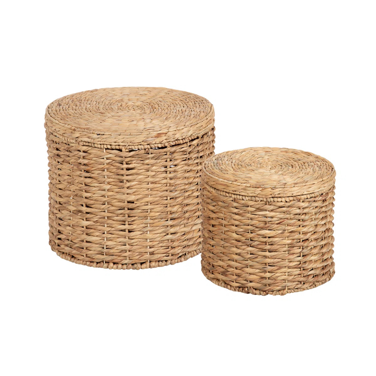 Two-Piece Rattan Side Table Set | Wayfair North America