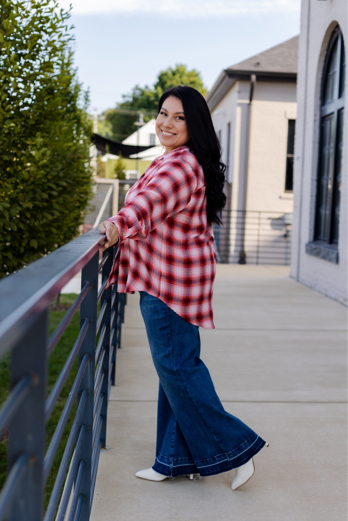 Plaid top and Jeans | Lane Bryant 

Enjoy Fall in a classic plaid shirt and Lane Bryant's Signature Fit Wide-Leg Jean! Perfect for a day date. 

#lanebryantpartner #FallFashion #PlaidLove #DenimDays #OOTD #StyleInspiration

#LTKPlusSize #LTKFallSale #LTKSeasonal