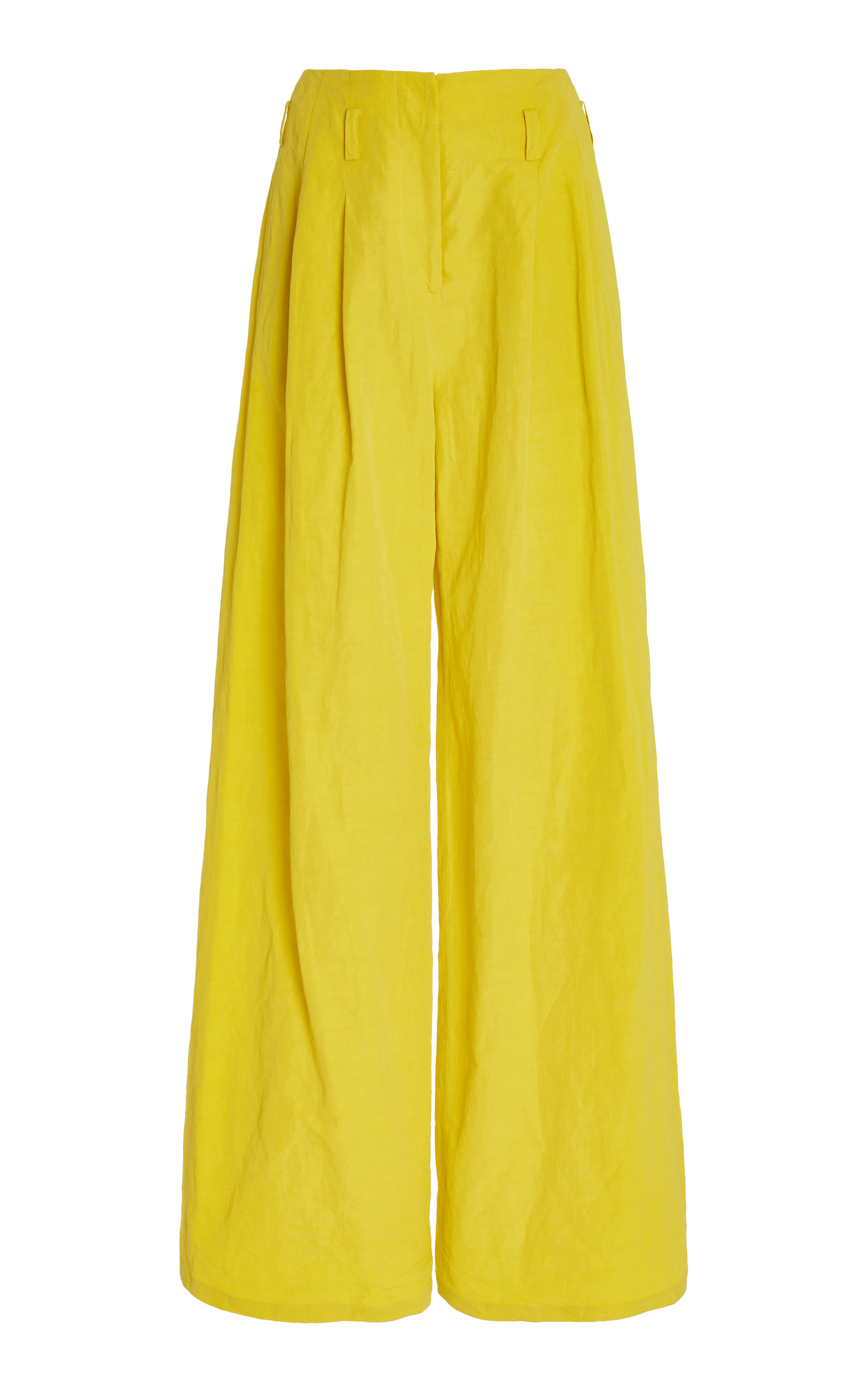 Pascale Cotton-Linen Wide-Leg Pants | Moda Operandi (Global)