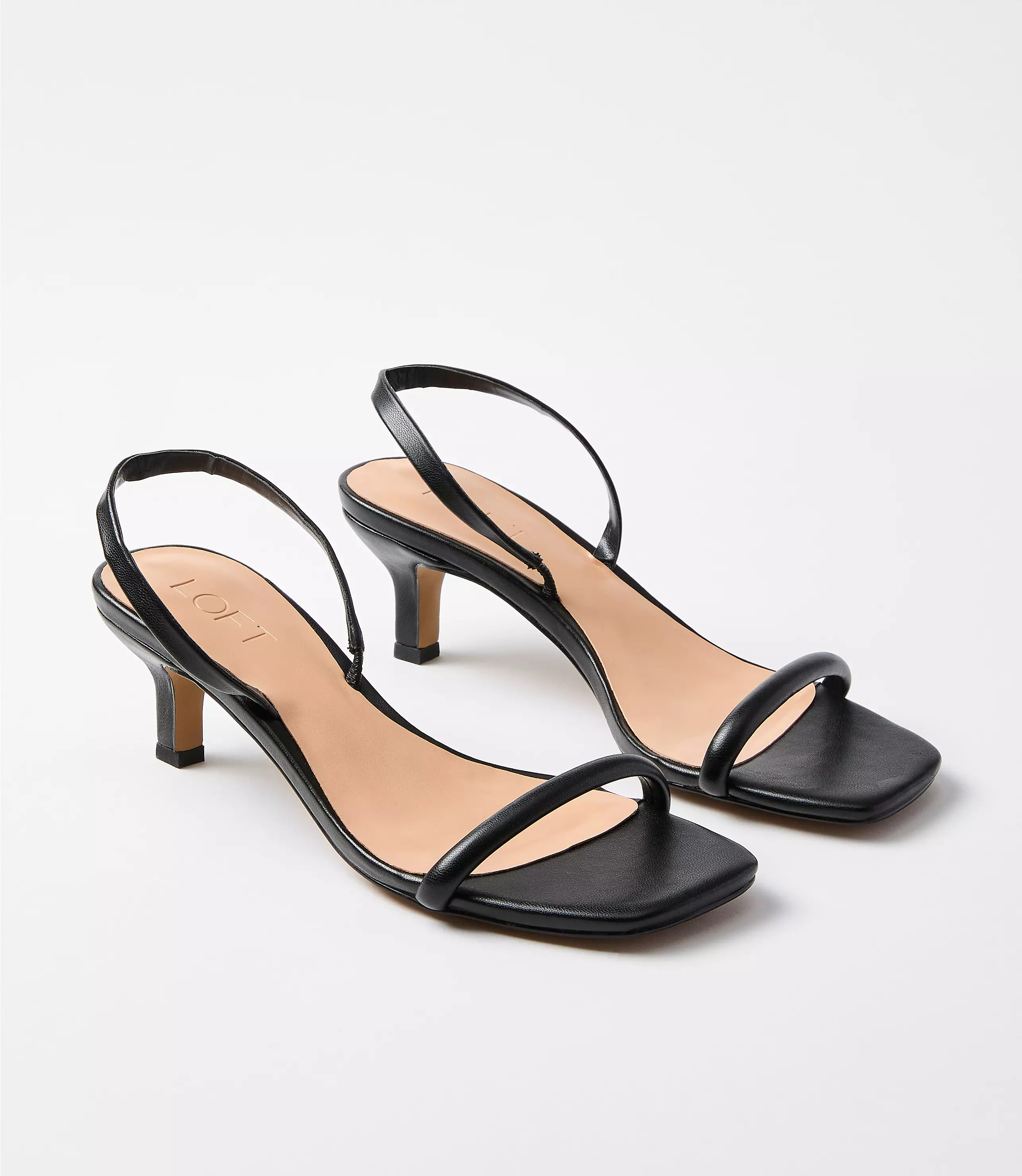 Slingback Kitten Heel Sandals | LOFT