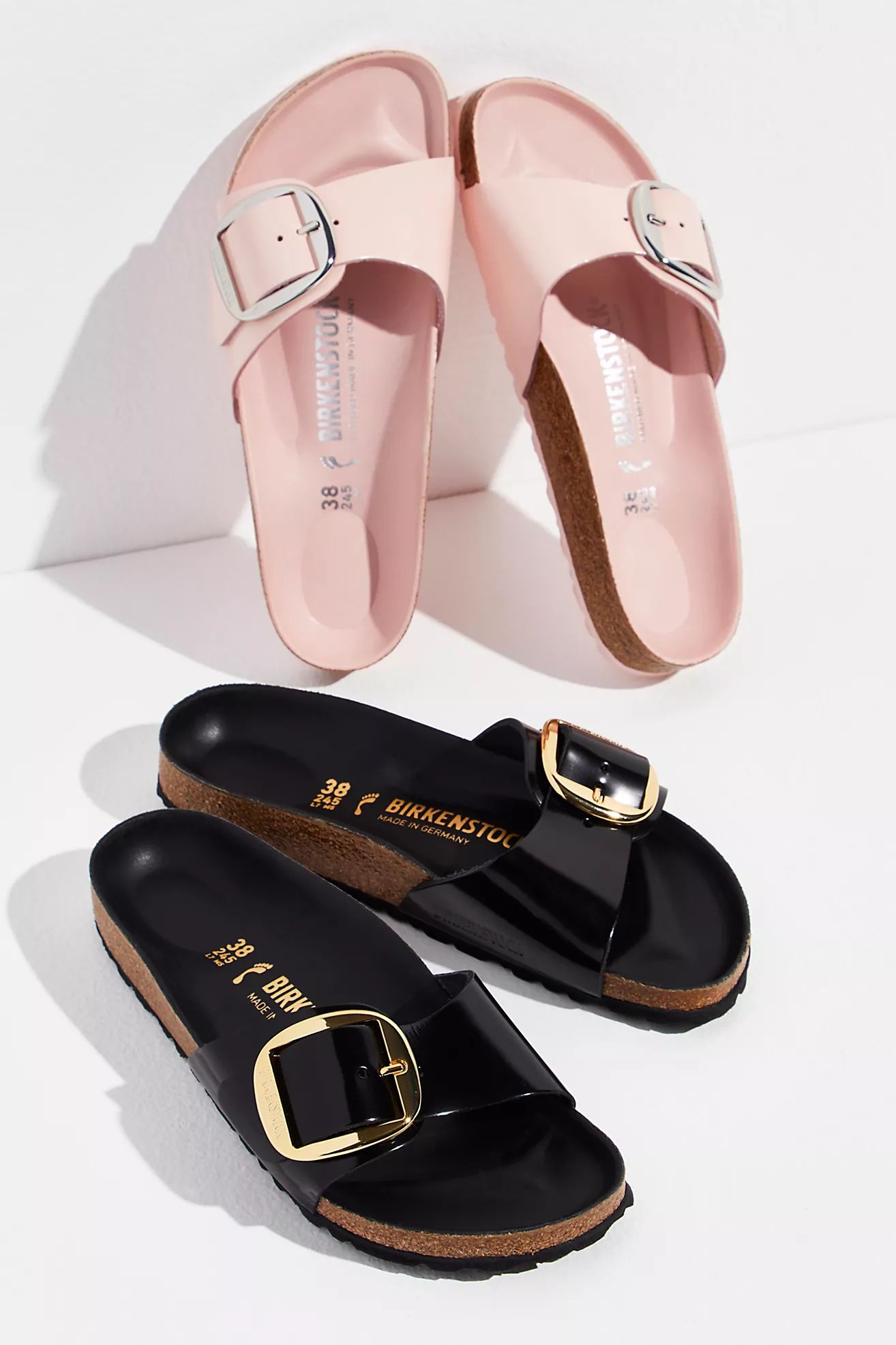 Madrid Big Buckle High Shine Birkenstock | Free People (Global - UK&FR Excluded)