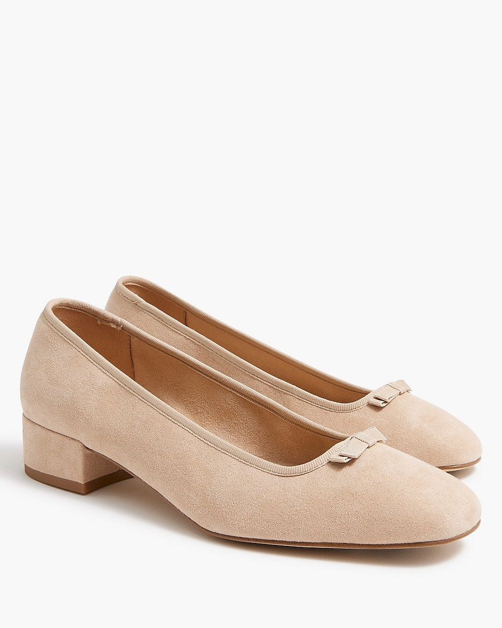 Sueded ballet low heels | J.Crew Factory