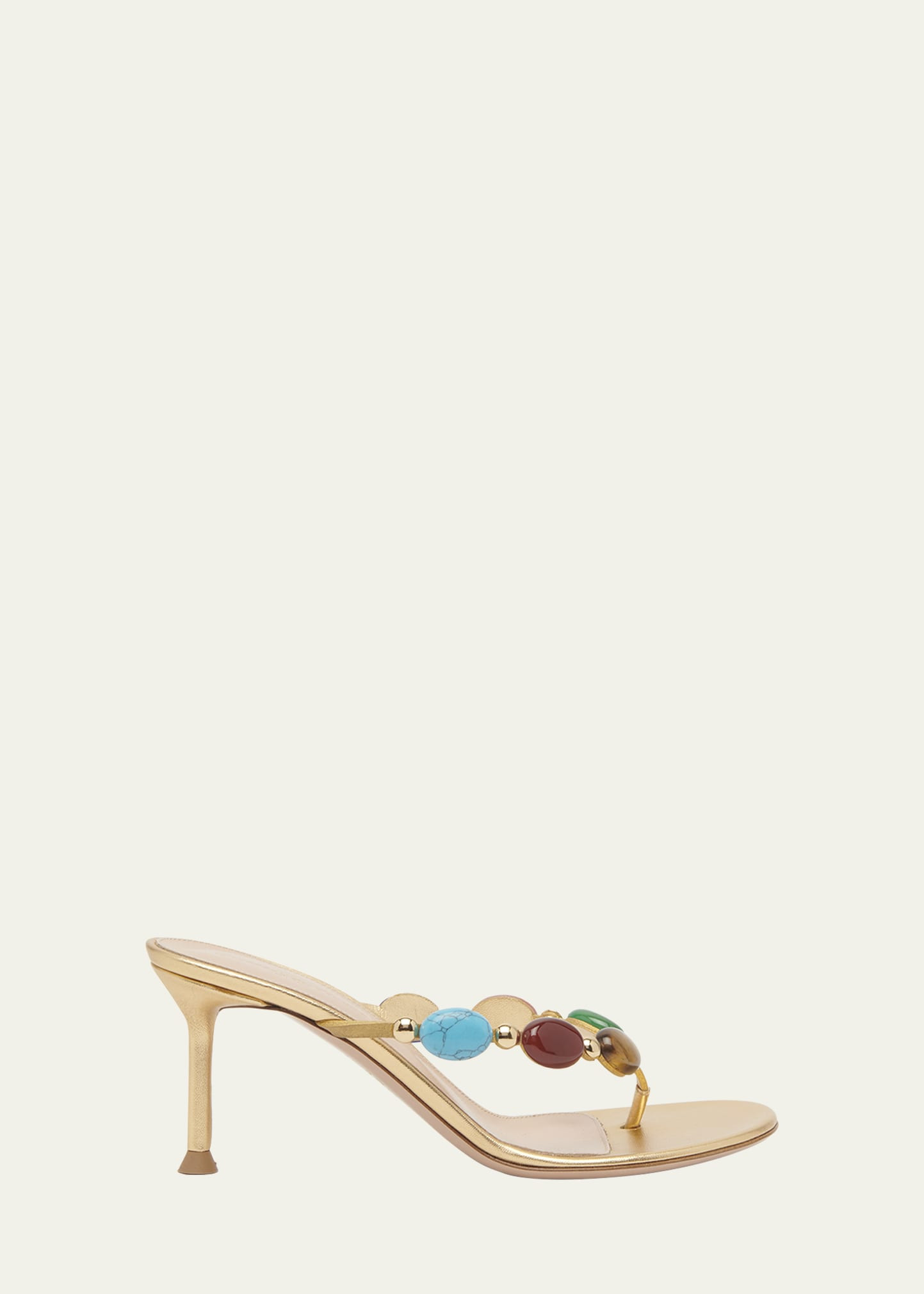 Gianvito Rossi Shanti Thong 70 Sandals | Bergdorf Goodman