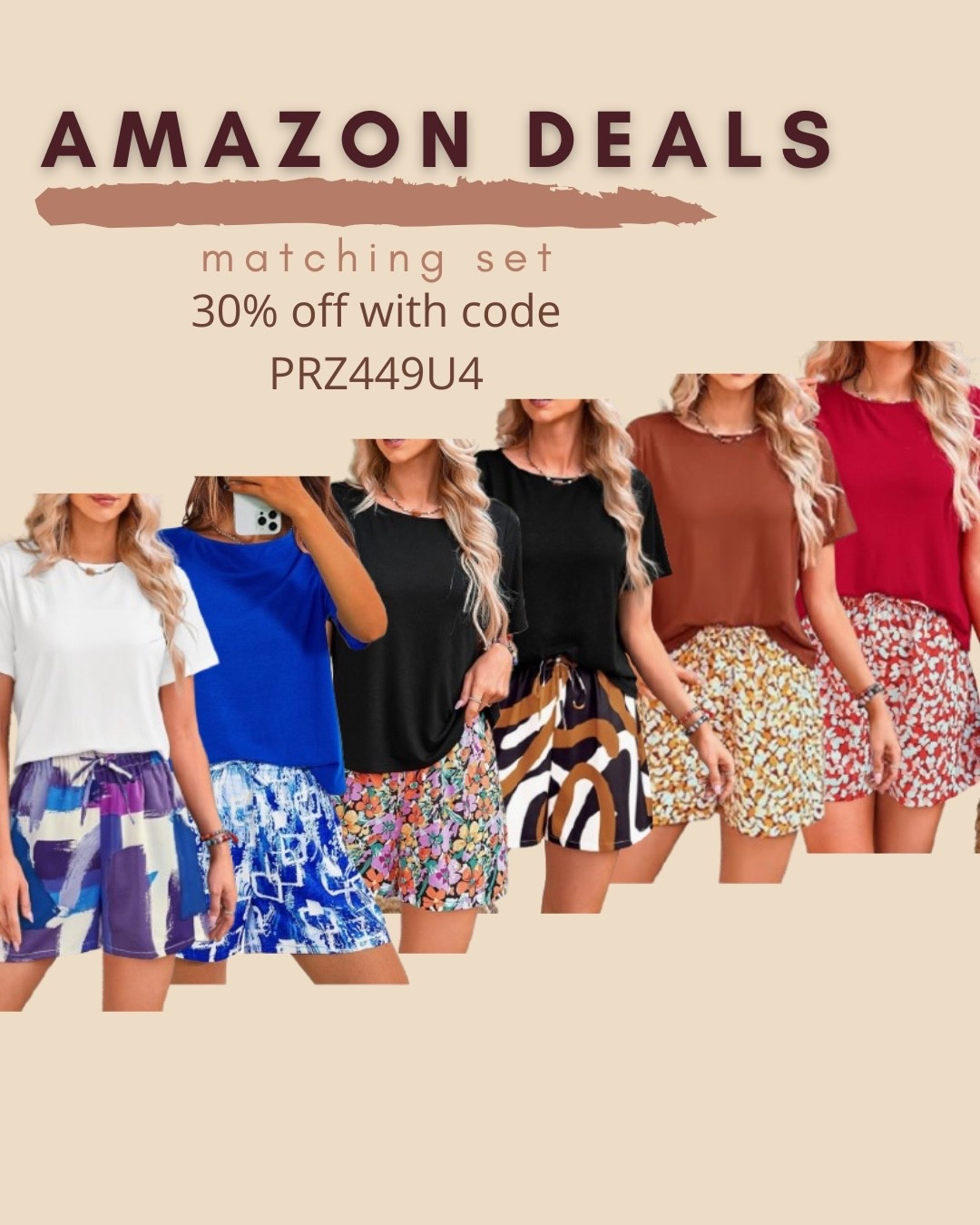 $16 ends 4/26

Amazon set
Amazon fashion
Amazon deals
Matching set
Lounge set
Pajama set


#LTKSaleAlert