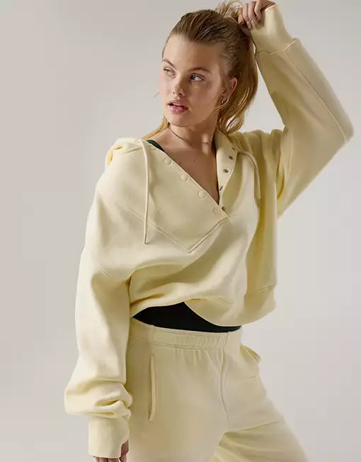 OFFLINE By Aerie Cloud Fleece Trouser | Aerie