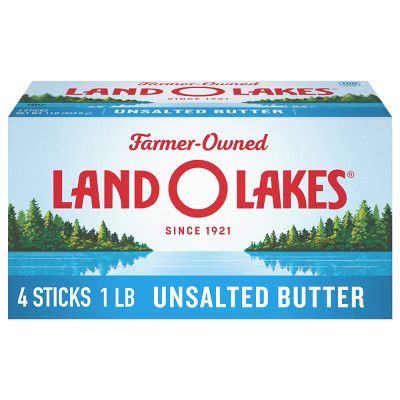 Land O Lakes Unsalted Butter - 1lb | Target