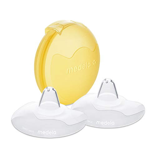 Medela Contact Nipple Shield for Breastfeeding, 24mm Medium Nippleshield, For Latch Difficulties or  | Amazon (US)