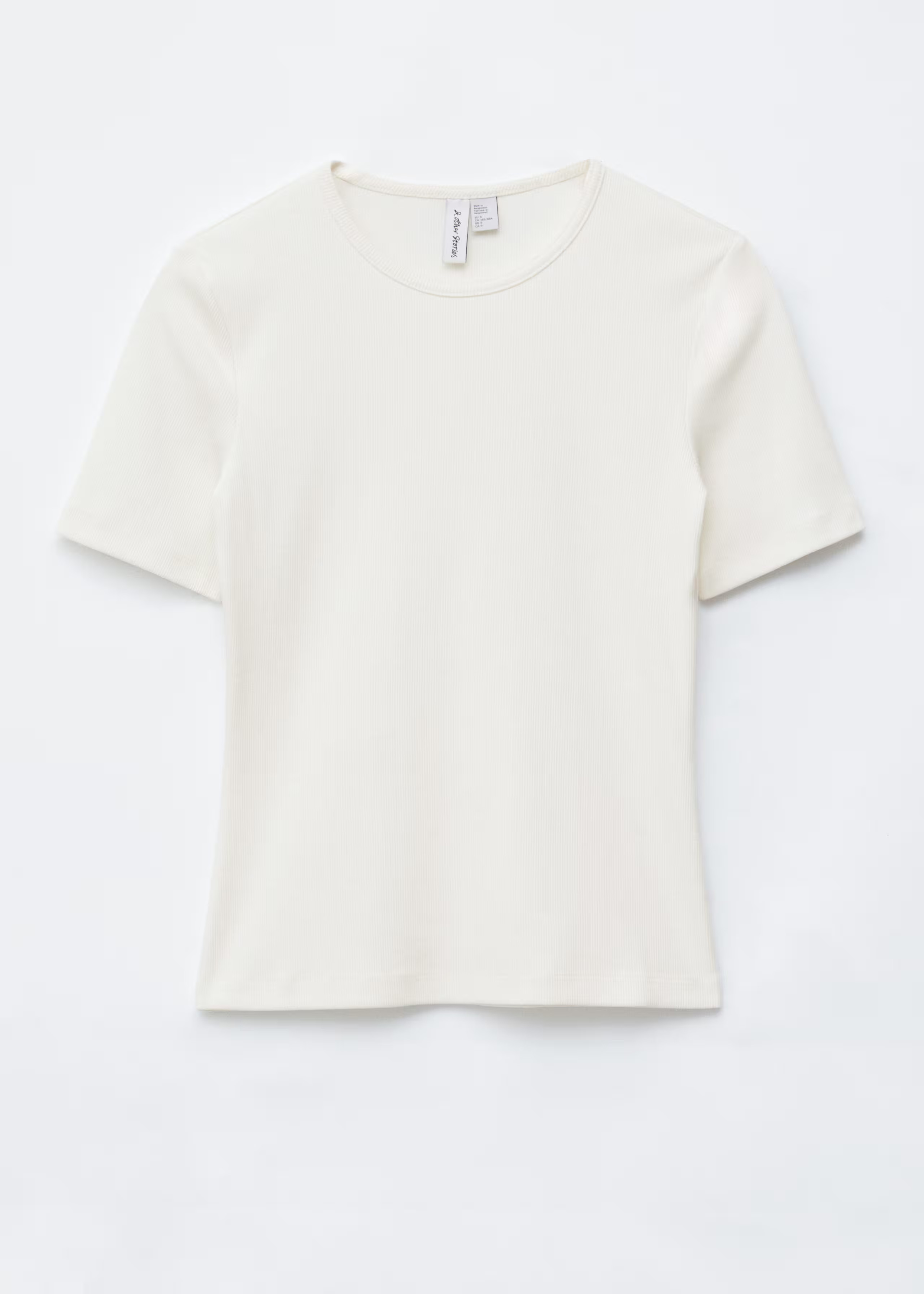 Ribbed T-shirt | & Other Stories UK