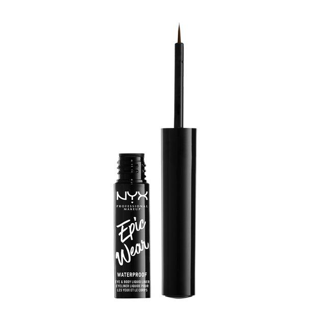 NYX Professional Makeup Epic Wear Liquid Liner, Long-Lasting Waterproof Liquid Eyeliner, Brown - ... | Walmart (US)