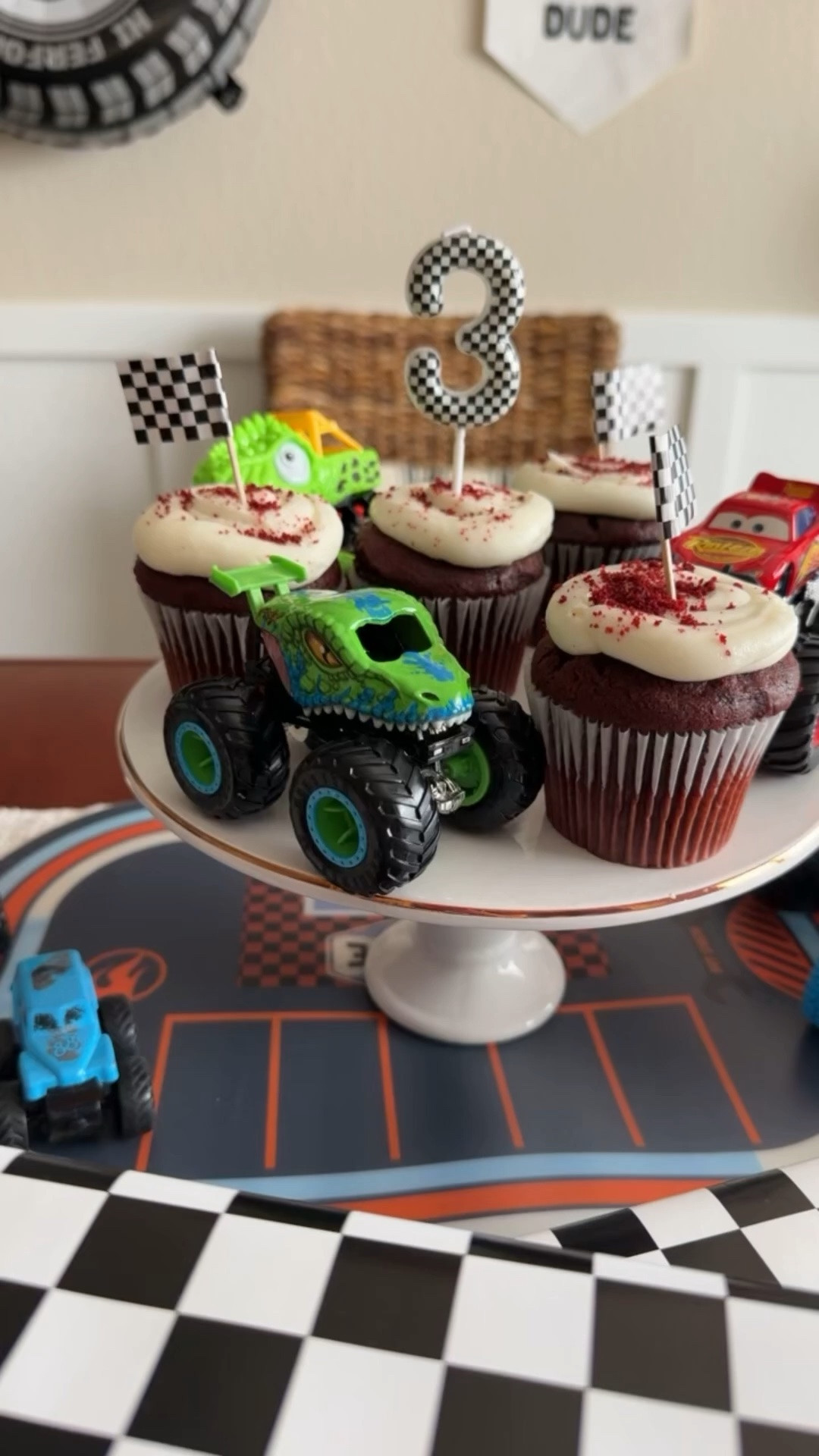 Our little monster truck dude turned three! Here’s a clip of his monster truck birthday theme decor. 🏁🎈🚦#toddler #boymom #monstertruck #birthdayboy🎉 #monstertruckbirthday

#LTKmomlife #LTKKids
