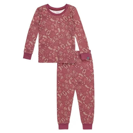 Modern Moments by Gerber Toddler Neutral Super Soft Tight Fitting Pajama Set, 2-Piece, Sizes 12M-5T | Walmart (US)