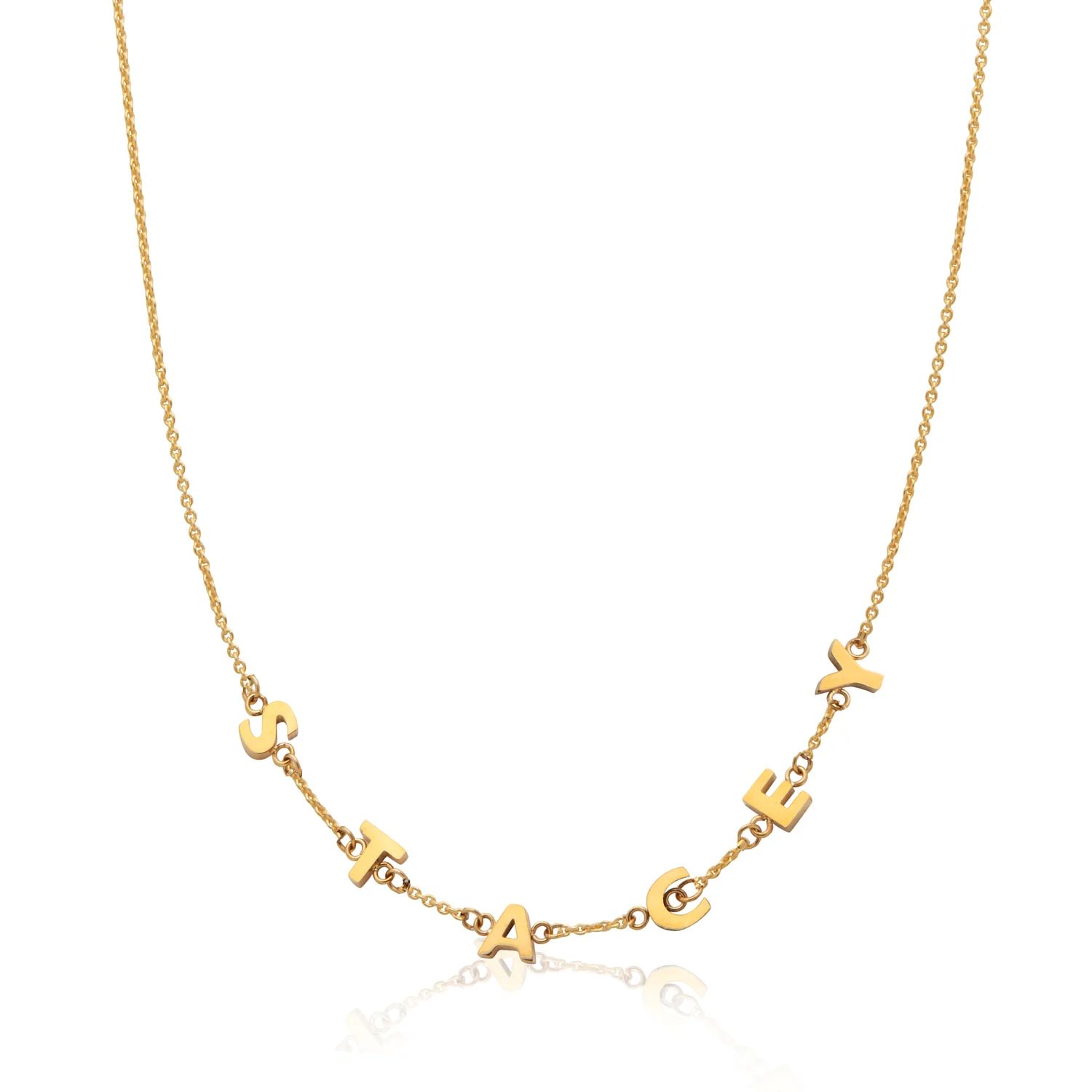 Custom Name Necklace (Gold) | Abbott Lyon