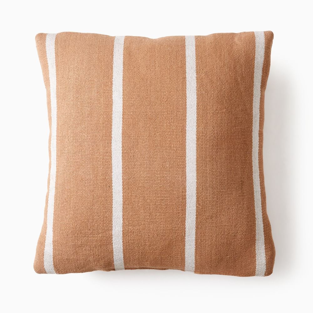 Simple Stripe Indoor/Outdoor Pillow | West Elm (US)