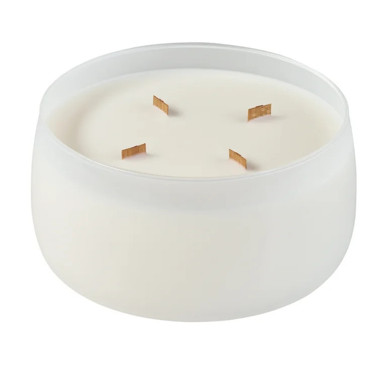 Better Homes & Gardens Intense Salted Coconut Mahogany Scented Wooden 4-Wick Glass Jar Candle 60o... | Walmart (US)